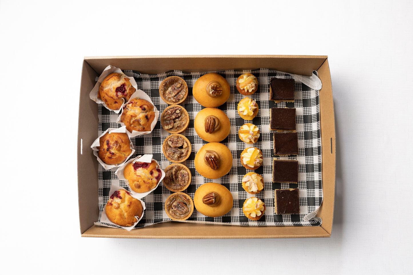 A box of 24 delicious housemade sweet treats